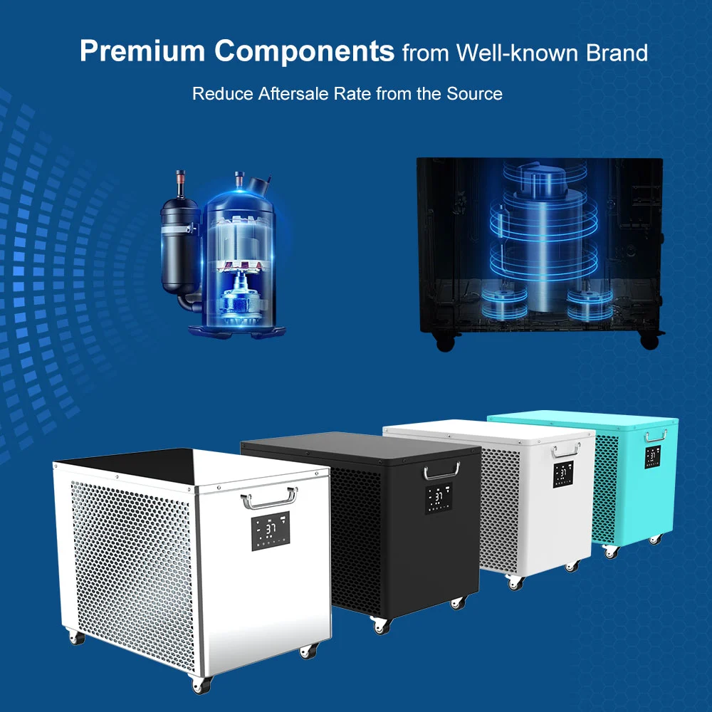 1.5 Hp Cold Plunge Water Chiller High Efficiency
