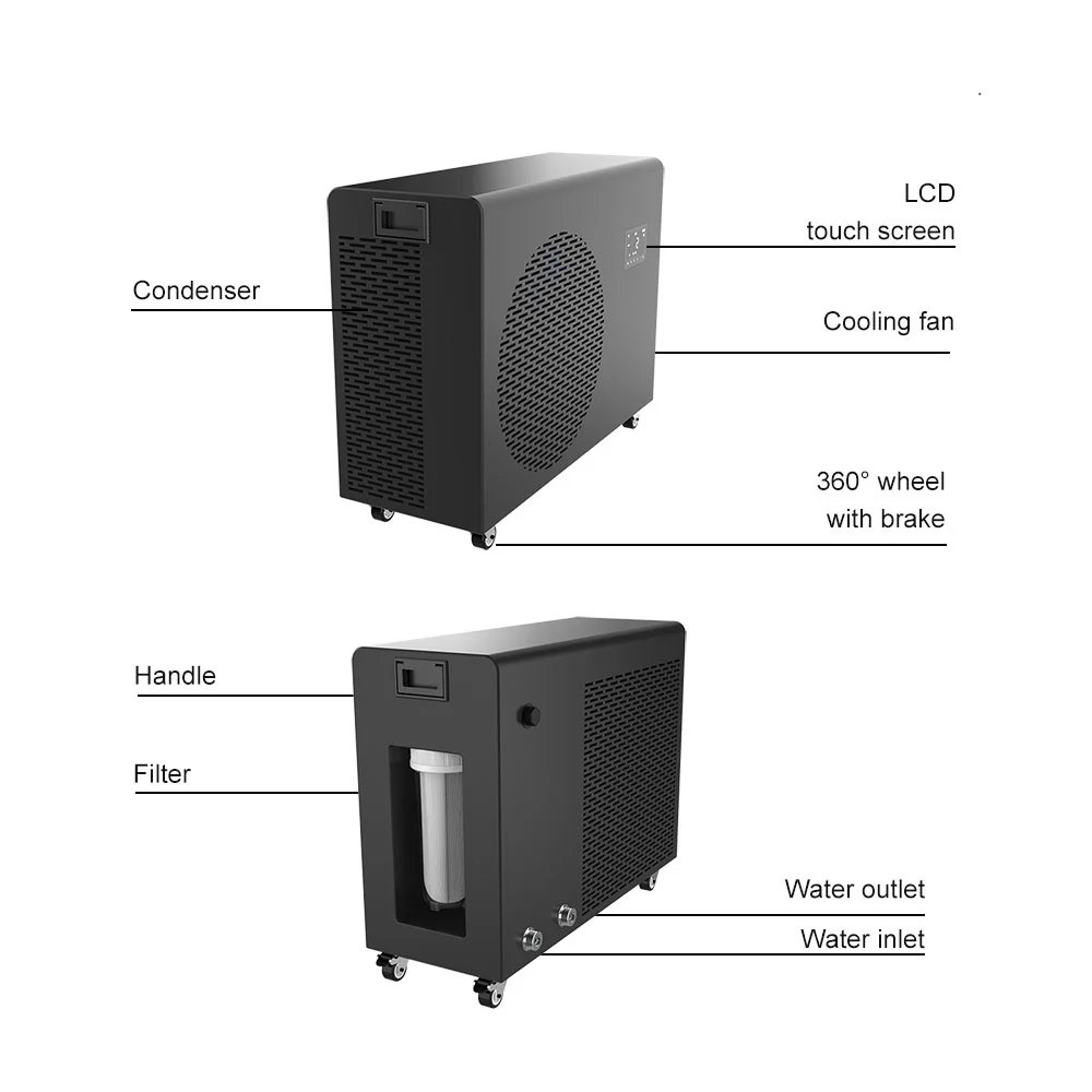 Cold Plunge Chiller Ice Bath With Uv Sterilizer