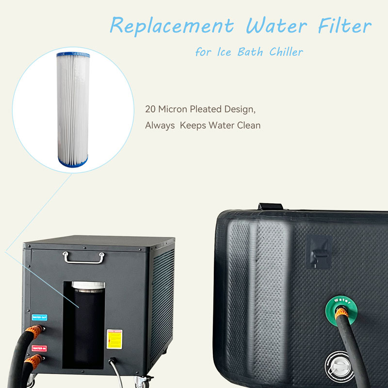 1Hp Ice Bath Chiller Water Filter Replacement