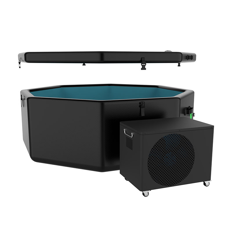All On One Ice Bath Tub With Chiller For Cold Therapy