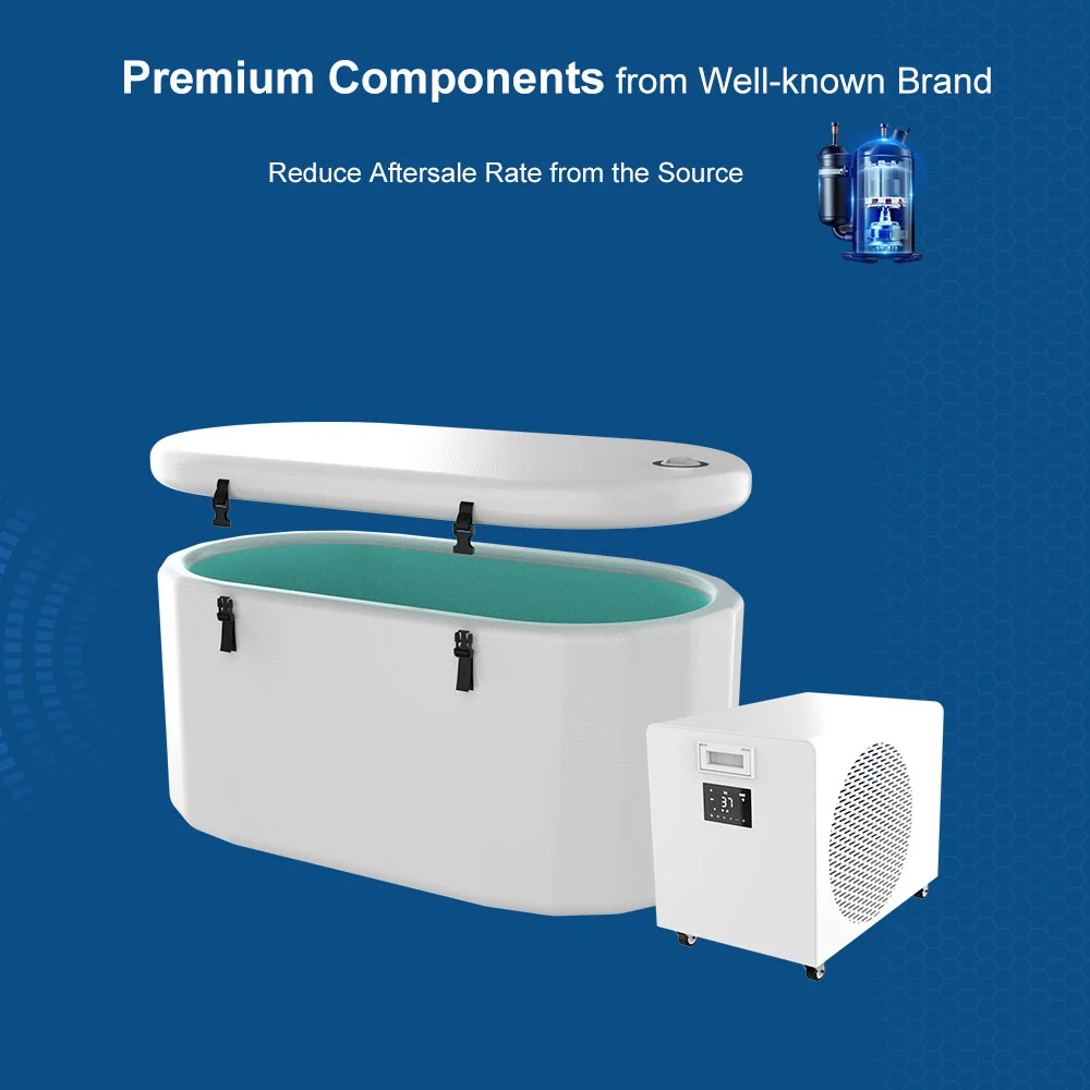 Inflatable Cold Plunge Tub With Water Chiller