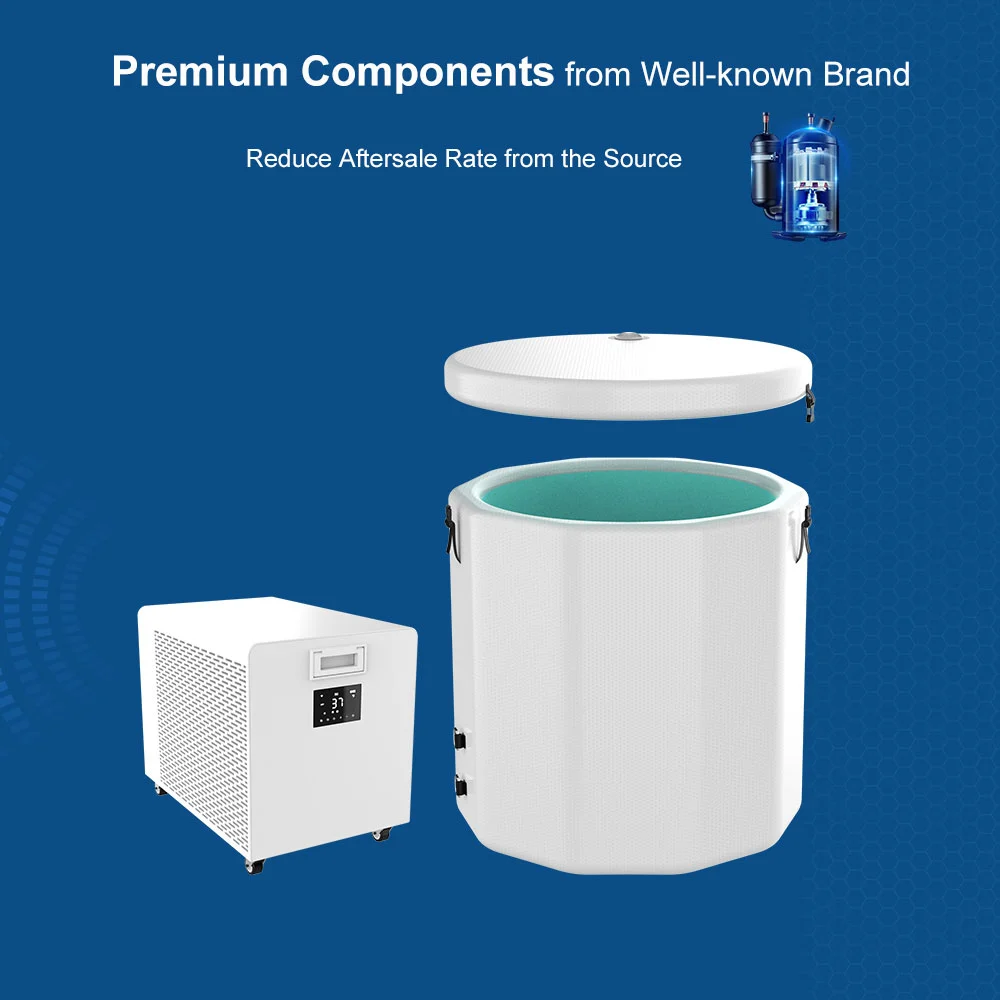 All In One Ice Tub With Cold Plunge Chiller