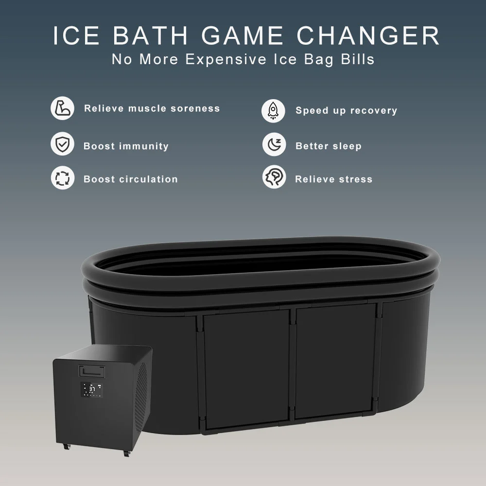 All In One Cold Water Bath Tub With Chiller