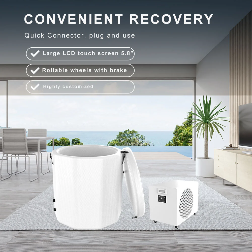 All In One Ice Tub With Cold Plunge Chiller
