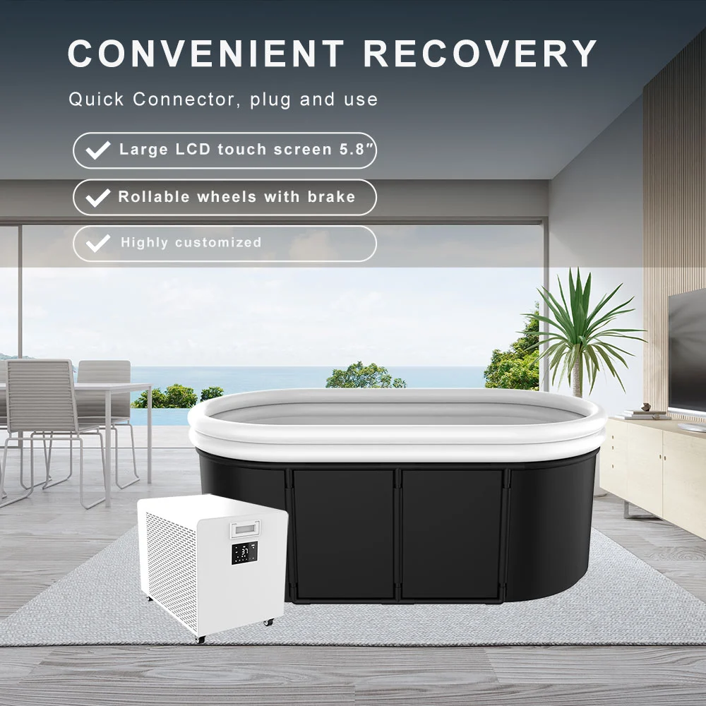 All In One Cold Water Bath Tub With Chiller