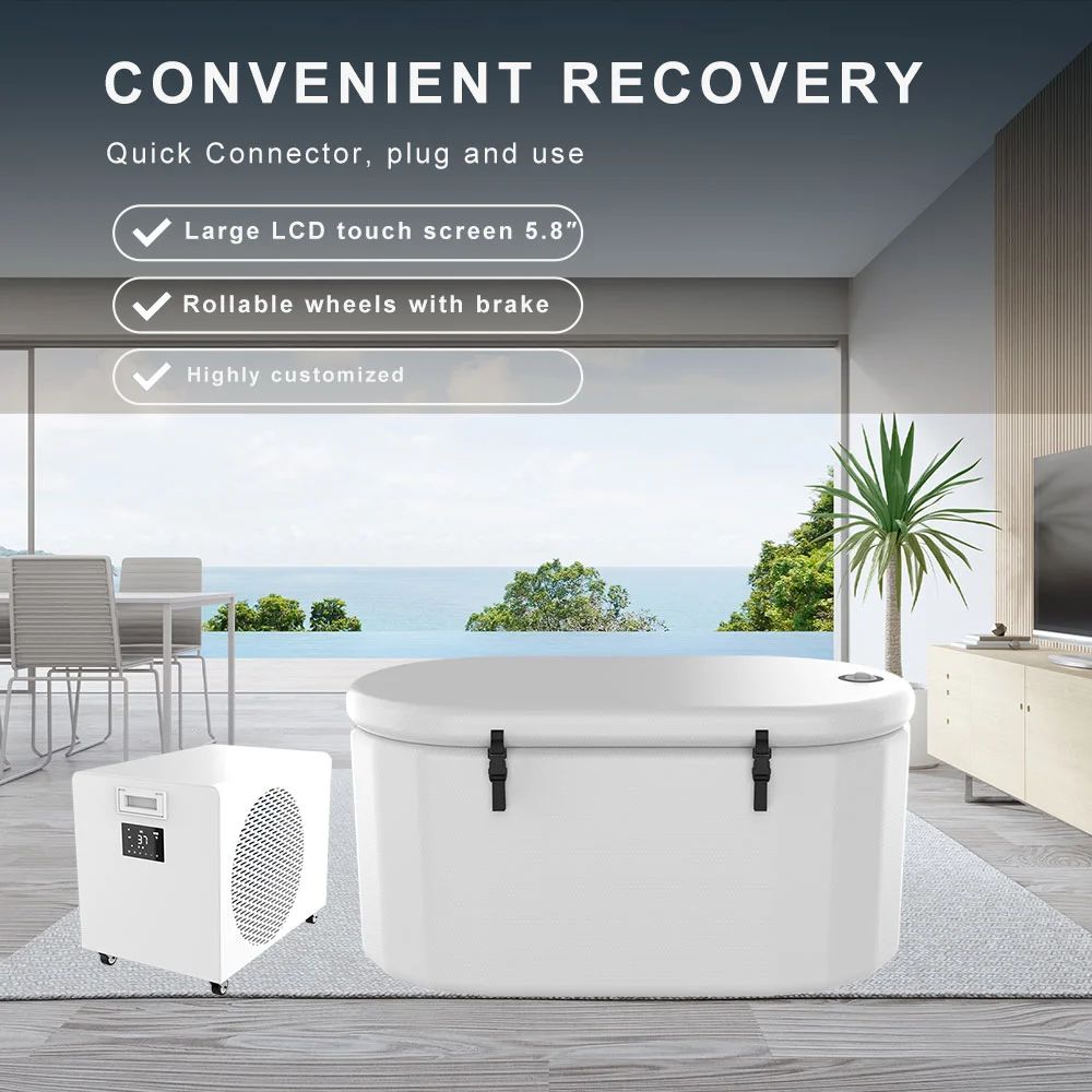 Inflatable Cold Plunge Tub With Water Chiller